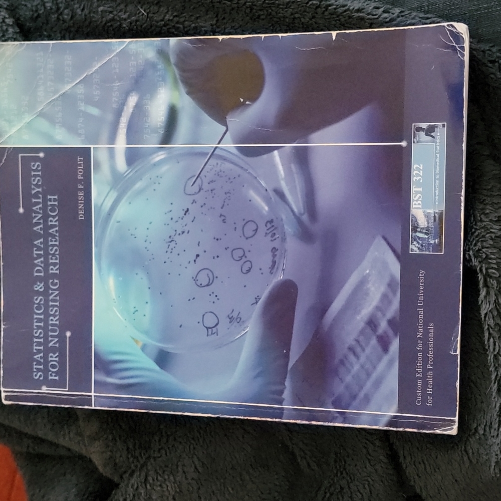 Statistics & data analysis for nursing research